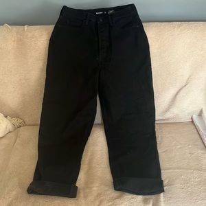 Brand new high rise black jeans from Old Navy